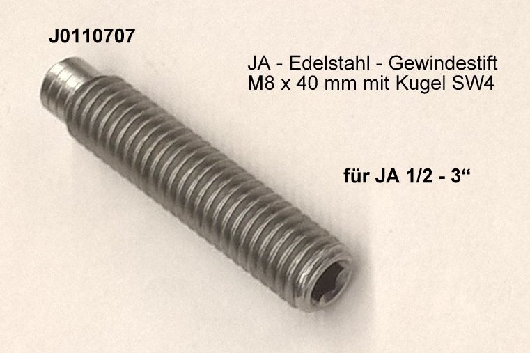 JA - Gewindestift für 1/2-3